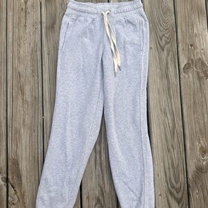 Aerie Gray Jogger Sweatpants with Drawstring